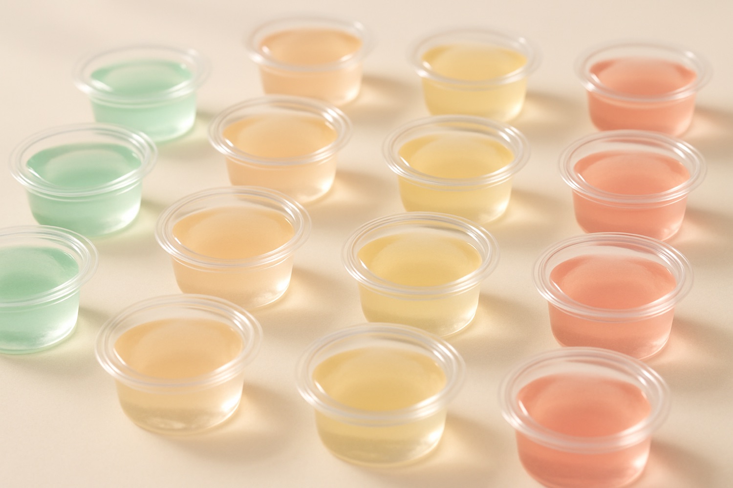 Multi-flavor mouthwash pods